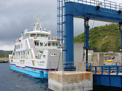 新船フェリー「かけろま」運航再開
