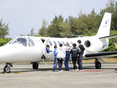 ＪＣＣＮ、奄美初の医療搬送