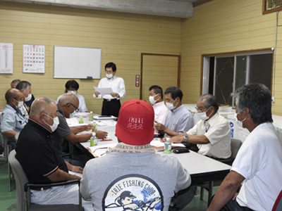 海砂採取で議論平行線