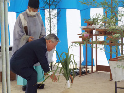 喜界町で安全祈願祭