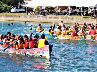 ハーレー舟大会＆東天城祭り