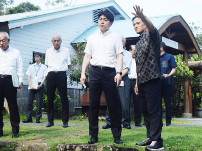 中野国交相が奄美大島視察