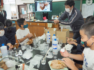 オンラインで科学実験