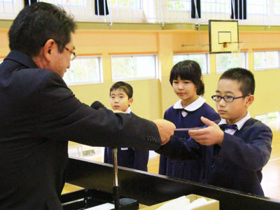 公立小中高始業式