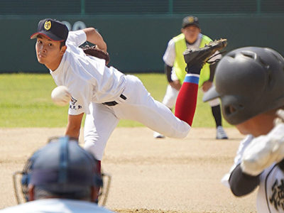 大島高―徳之島高　徳之島町で練習試合