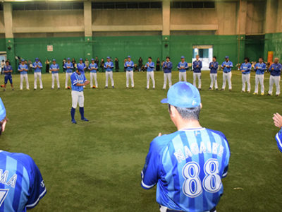 奄美キャンプ打ち上げ