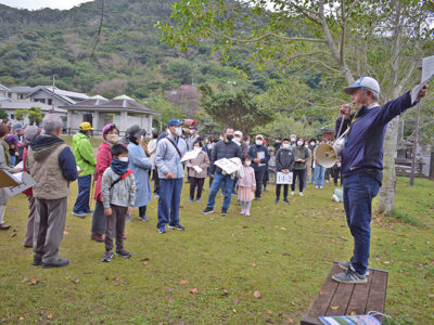 奄美市　津波想定し防災訓練