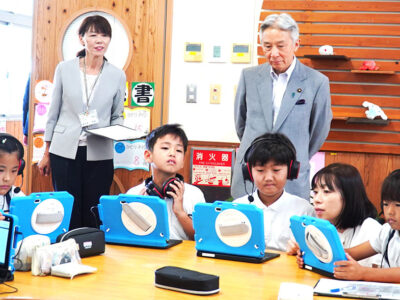 離島の「ＧＩＧＡスクール」現状も濃密視察