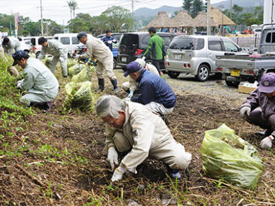 町議が率先して行動