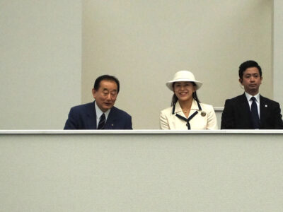 承子さま国体相撲観覧