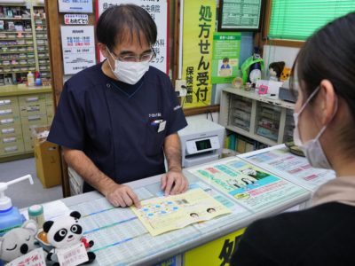 マスク着用マナー守って