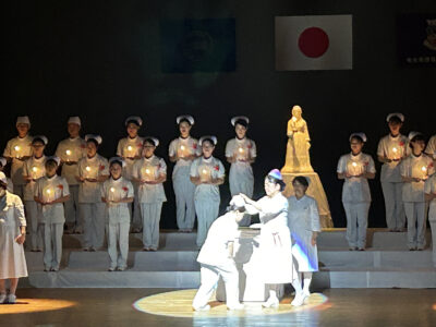 看護福祉専門学校「戴帽式」