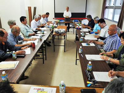 「焼却施設は違法状態」