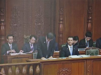 改正奄振法案、衆院可決