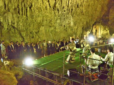 知名町で第31回日本鍾乳洞サミット