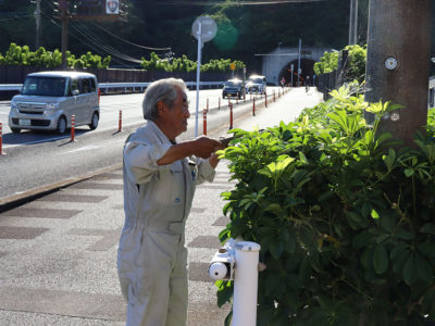 40年間ボランティアで美化作業