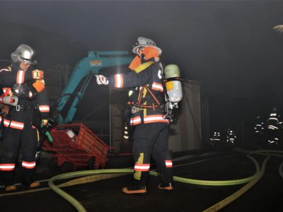 早朝訓練で防火意識向上