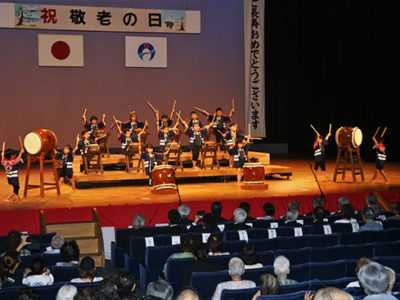奄美市「敬老の日」祝賀会
