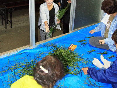 瀬戸内町清水集落　厳島神社「ティーヤ」