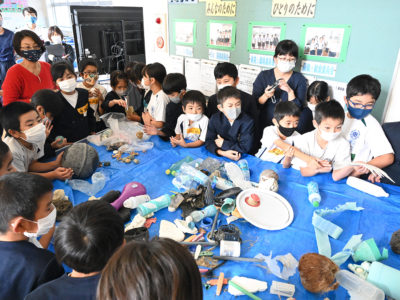 知名町の３小学校が合同学習