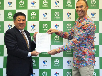 豪出身のマットさん着任