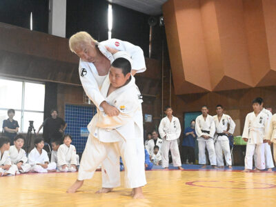 島の柔道盛り上げる