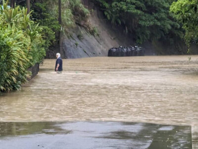 梅雨末期の豪雨　奄美大島で被害