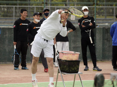 奄美市でテニスクリニック