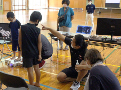 龍郷町でスポーツ講習会