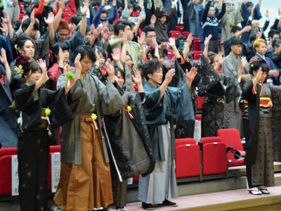 19年成人式大島紬着用率