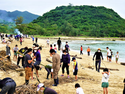 世界自然遺産登録応援「ゴミゼロ」運動
