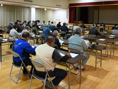 和泊、知名両町糖業振興会役員会