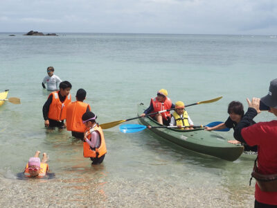30年続くシーカヤック授業