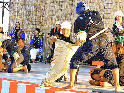 ユーモラスな郷土芸能も