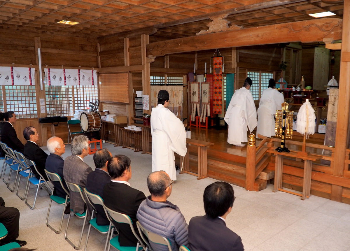 高千穂神社で建国記念日　紀元祭
