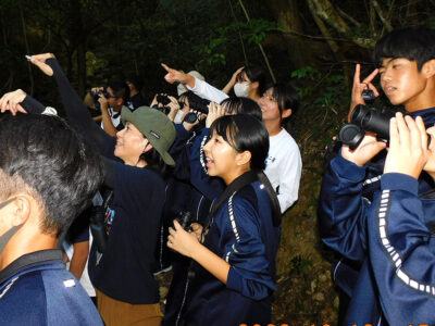 森林環境と希少生物の関係知ろう