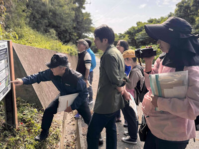 喜界島でジオ講習会