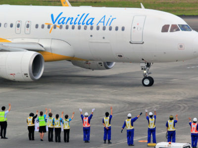 バニラ・関西便　最終運航に惜しむ声