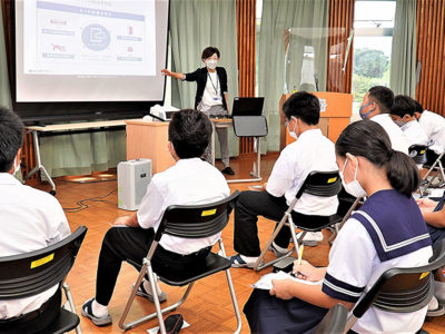 天城町北中で「夢講話」