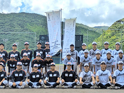 離島甲子園へ合同練習