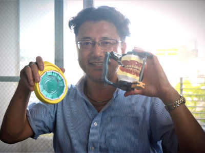 「入れ歯を磨く」習慣を