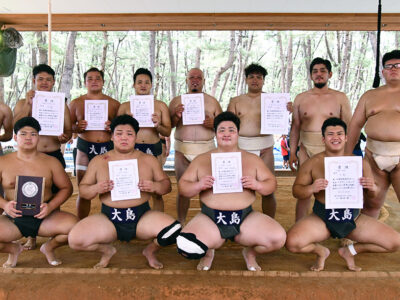 相撲２２連覇達成