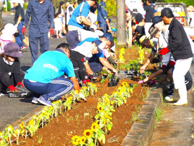 花いっぱいコースで鉄人レースを