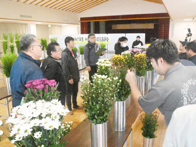 沖永良部島切花品評会