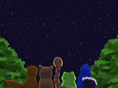 創作童話が「映像化」　小宿中３年・森千花さん