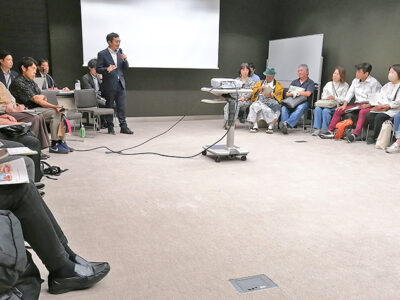 安田奄美市長　東京で初のふれあい対話