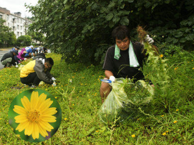推進共同体と協働で駆除