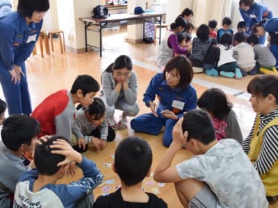 かるたで防災学ぶ