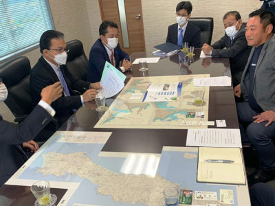 佐大熊港外灯修理など要望