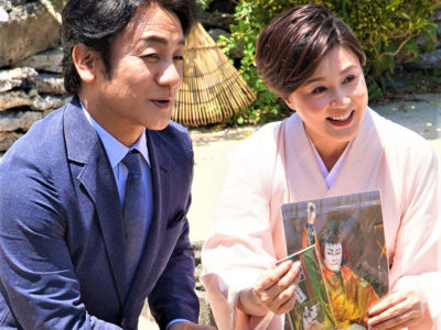 片岡愛之助さん（徳之島観光大使）ルーツの地に初来島